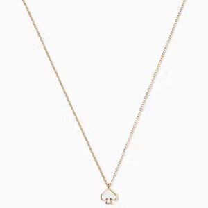 Kate Spade Gold Spade Pendant Necklace